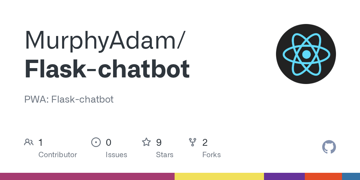 GitHub MurphyAdam/Flaskchatbot PWA Flaskchatbot