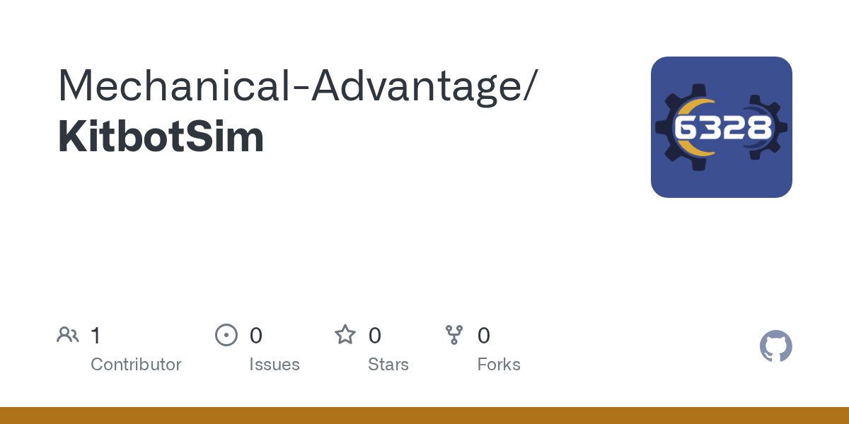 GitHub MechanicalAdvantage/KitbotSim