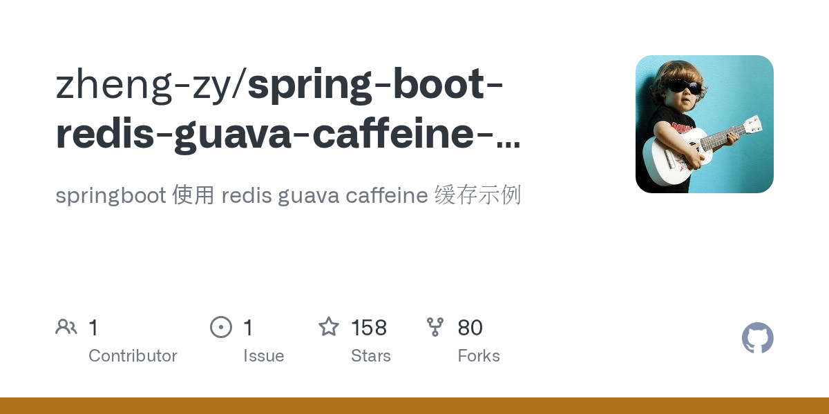 GitHub zhengzy/springbootredisguavacaffeinecache springboot 使用