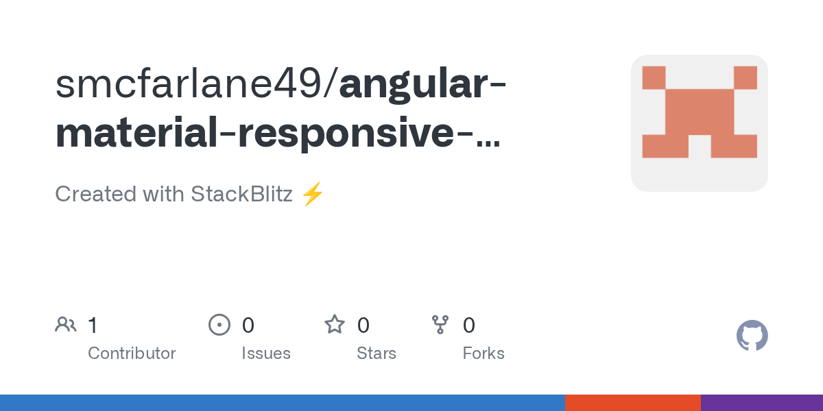 GitHub smcfarlane49/angularmaterialresponsivenavigationbarzrkddh
