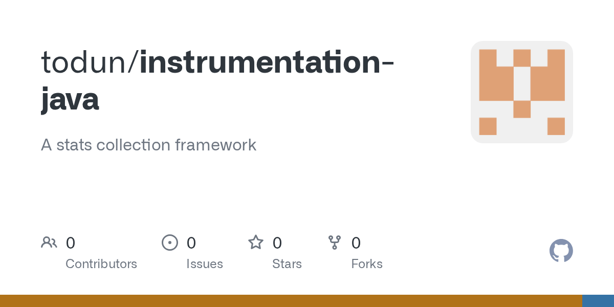 GitHub todun/instrumentationjava A stats collection framework