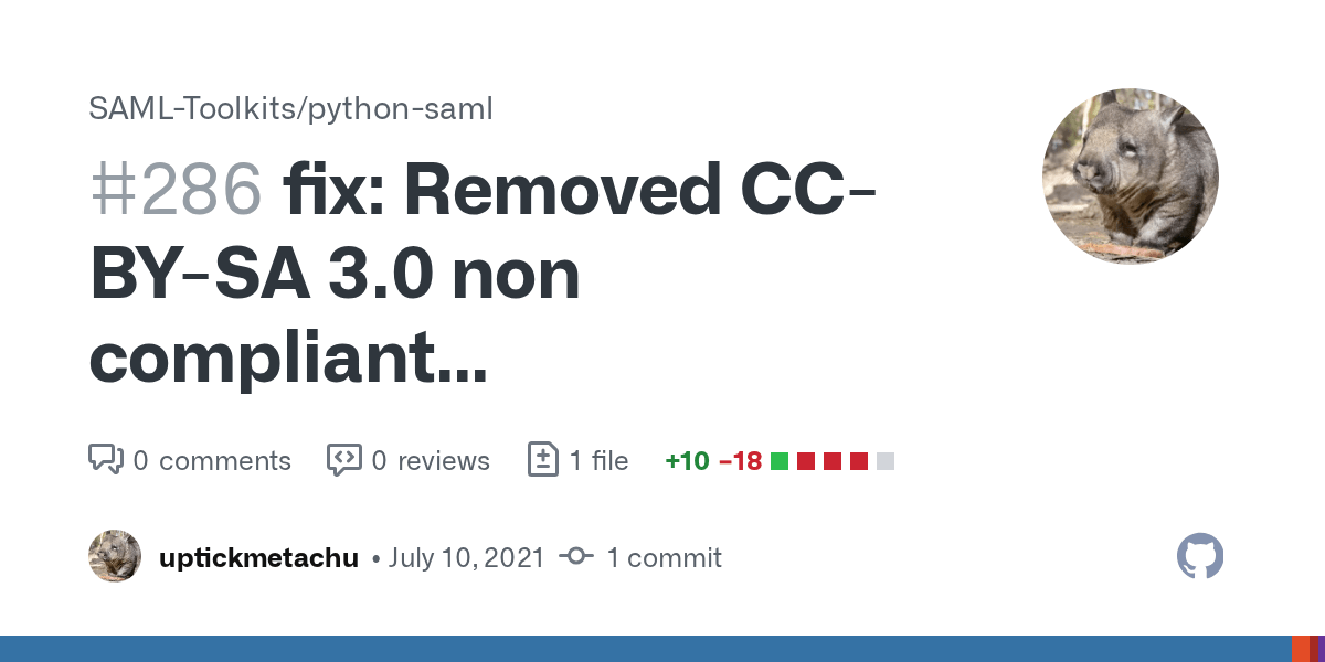 fix Removed CCBYSA 3.0 non compliant implementation of dict_deep