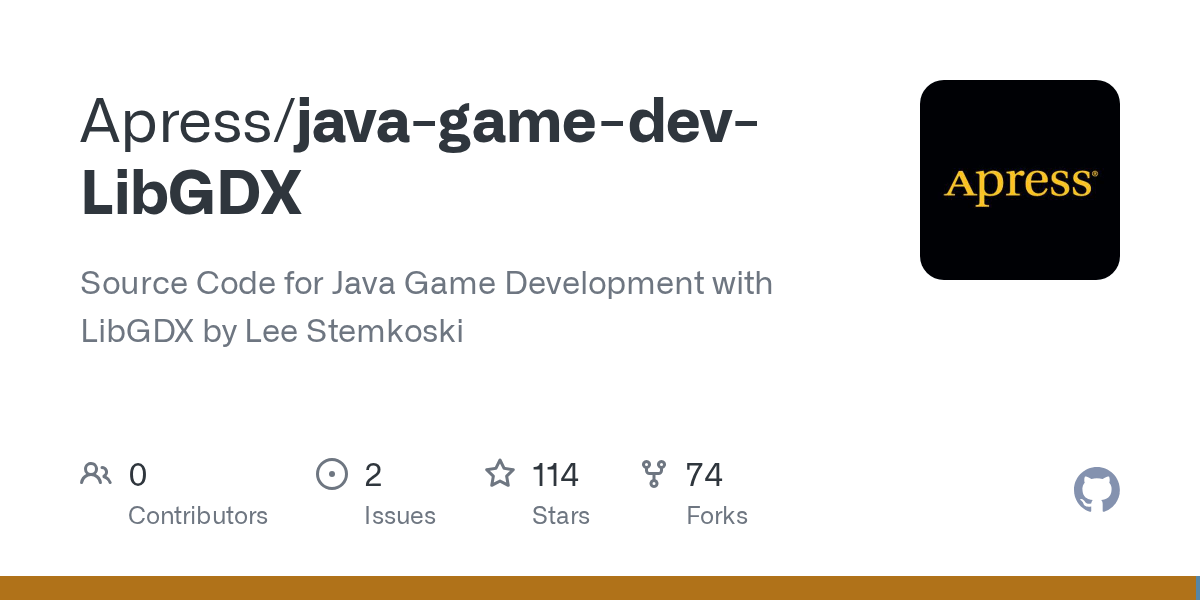 javagamedevLibGDX/package.bluej at master · Apress/javagamedev