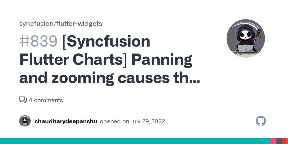 [Syncfusion Flutter Charts] Panning and zooming causes the isVisible property of all series to