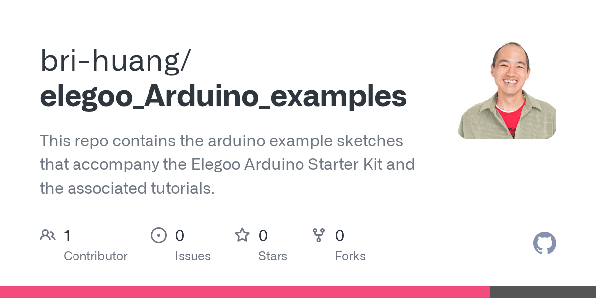 GitHub brihuang/elegoo_Arduino_examples This repo contains the