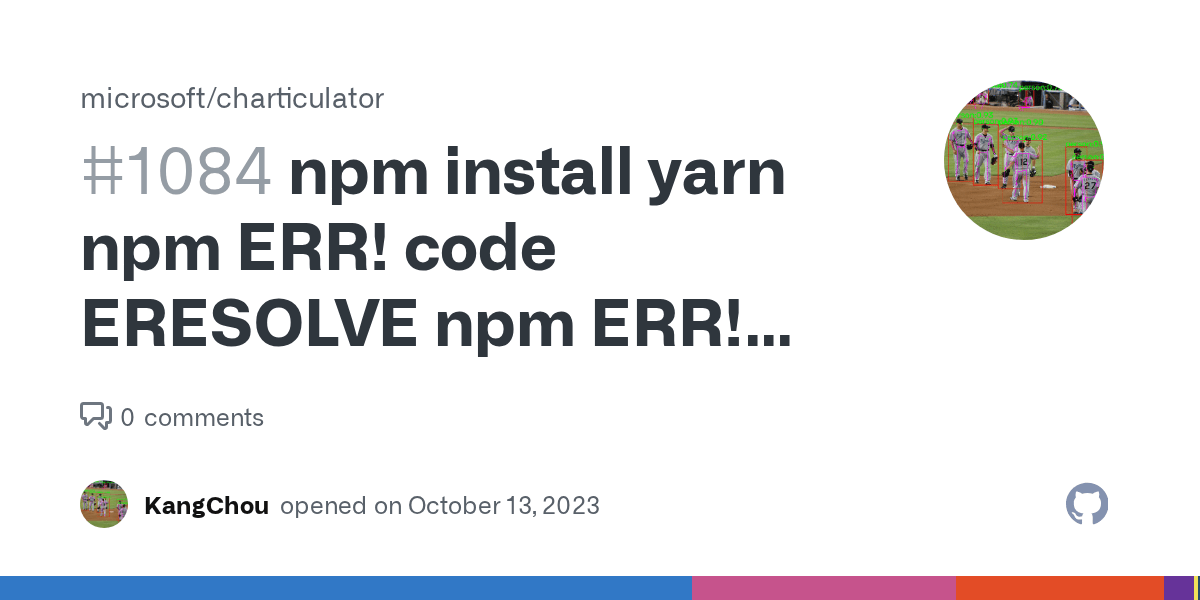 npm install yarn npm ERR! code ERESOLVE npm ERR! ERESOLVE could not