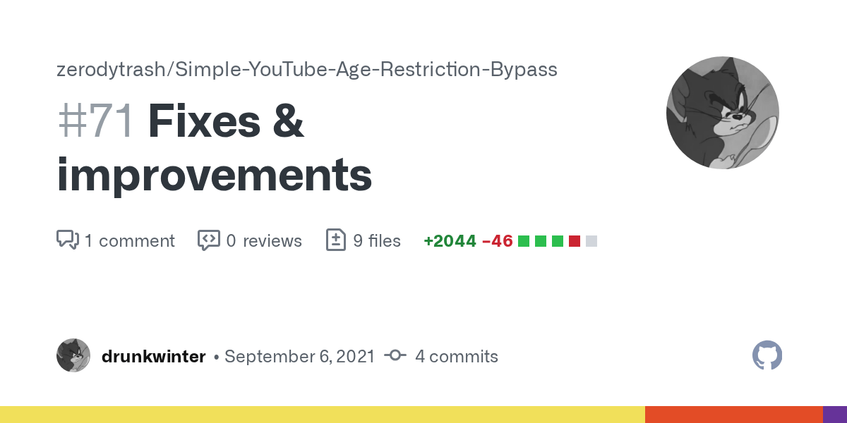 Fixes & improvements by drunkwinter · Pull Request 71 · zerodytrash