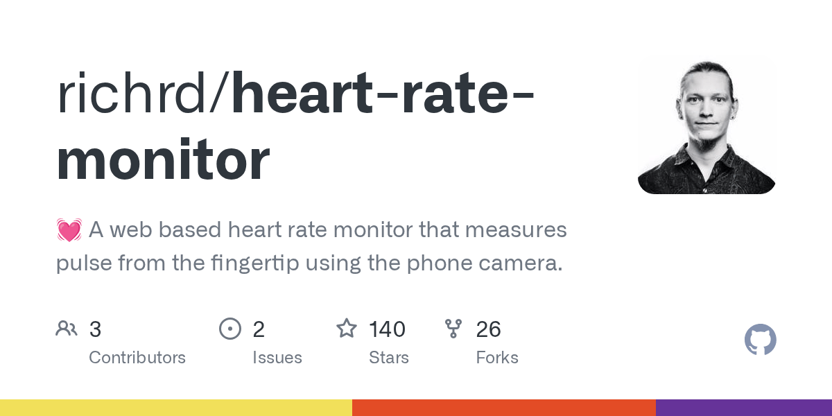 GitHub richrd/heartratemonitor 💓 A web based heart rate monitor