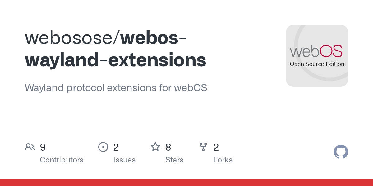 GitHub webosose/weboswaylandextensions Wayland protocol extensions