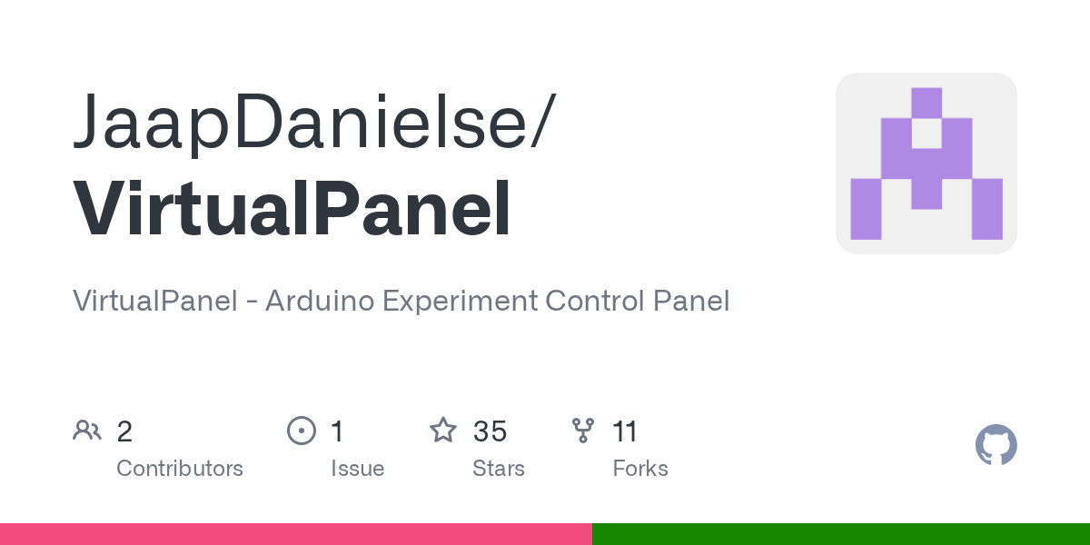 GitHub - JaapDanielse/VirtualPanel: VirtualPanel - Arduino Experiment