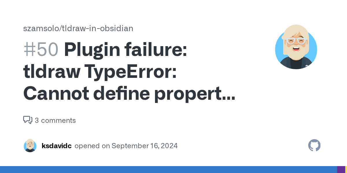 Plugin failure tldraw TypeError Cannot define property Symbol(Symbol