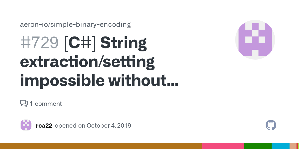 [C] String extraction/setting impossible without memory allocation