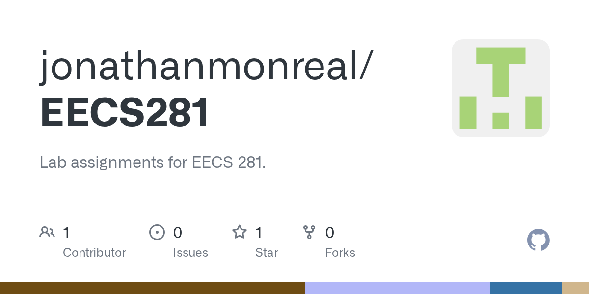 GitHub jonathanmonreal/EECS281 Lab assignments for EECS 281.
