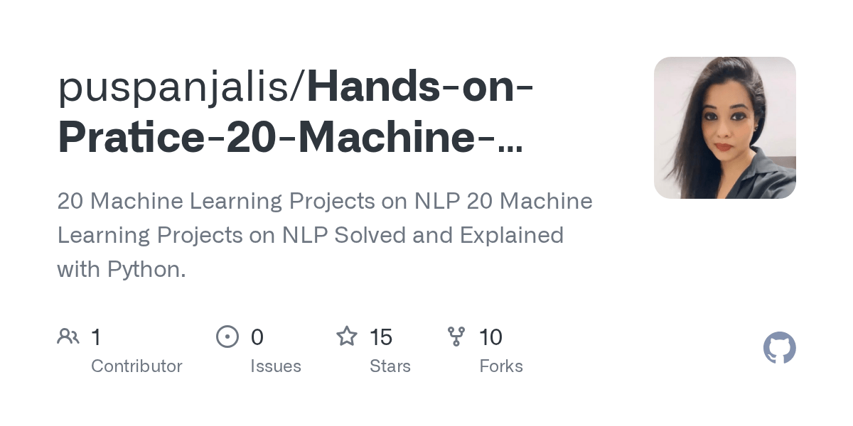 GitHub puspanjalis/HandsonPratice20MachineLearningProjectson