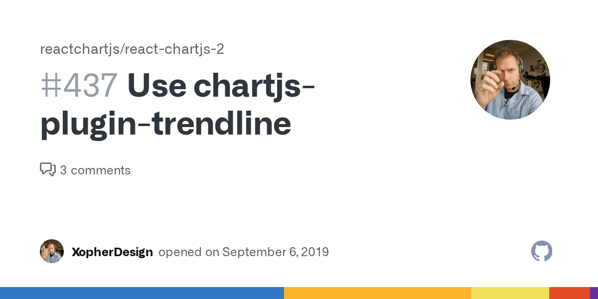 Use chartjsplugintrendline · Issue 437 · reactchartjs/reactchartjs
