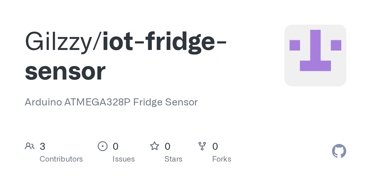 GitHub Gilzzy/iotfridgesensor Arduino ATMEGA328P Fridge Sensor