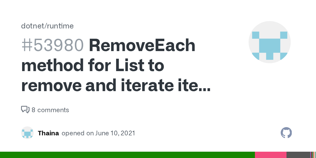 RemoveEach method for List to remove and iterate item in one function