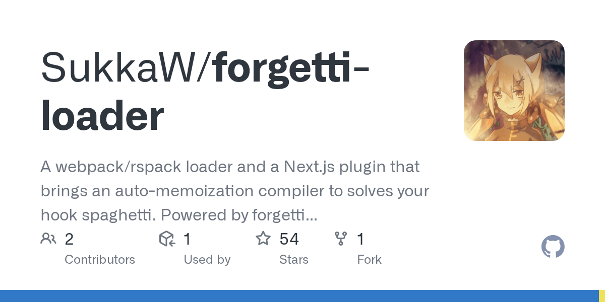 GitHub A webpack loader and a Next.js plugin