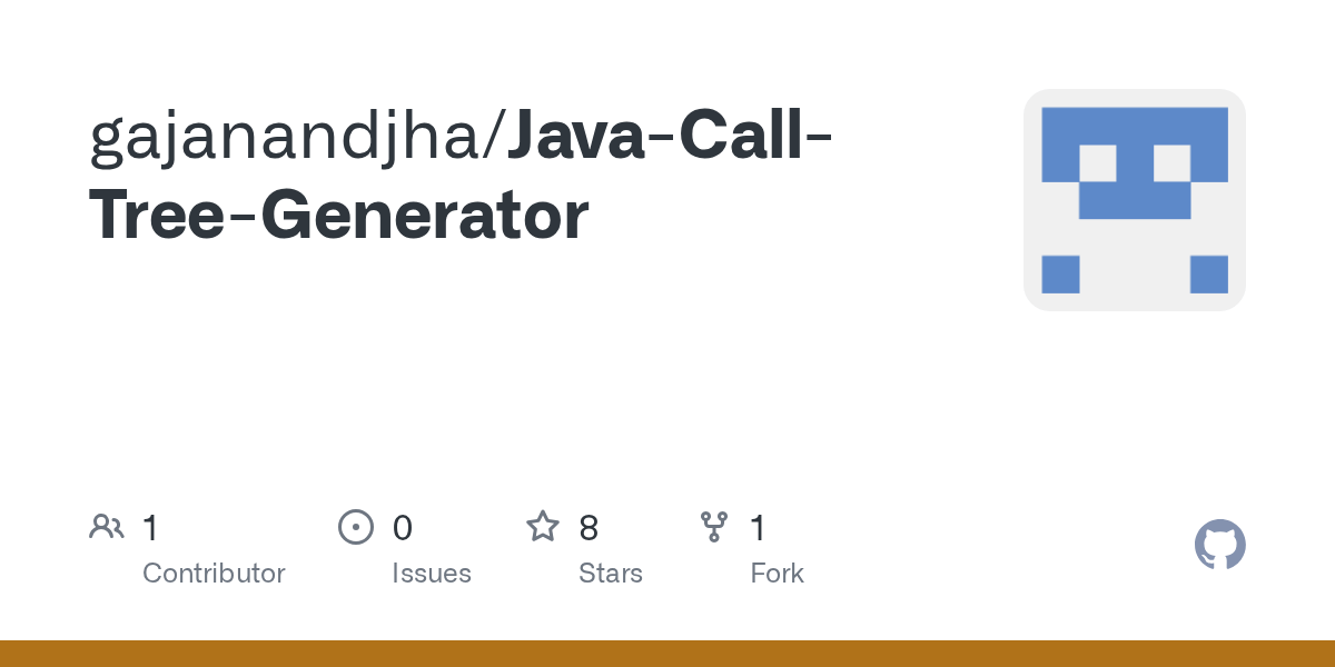 GitHub gajanandjha/JavaCallTreeGenerator