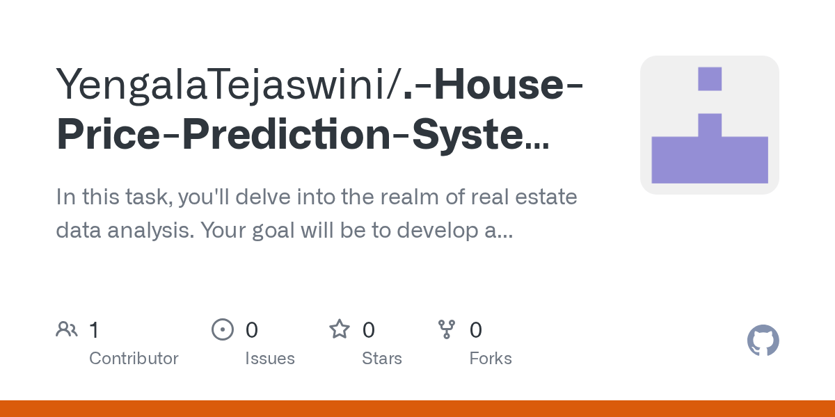 GitHub YengalaTejaswini/.HousePricePredictionSystemUsingData