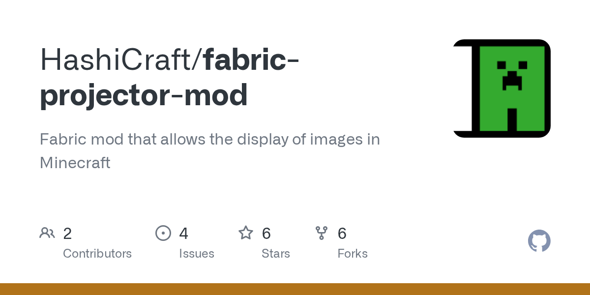 GitHub HashiCraft/fabricprojectormod Fabric mod that allows the