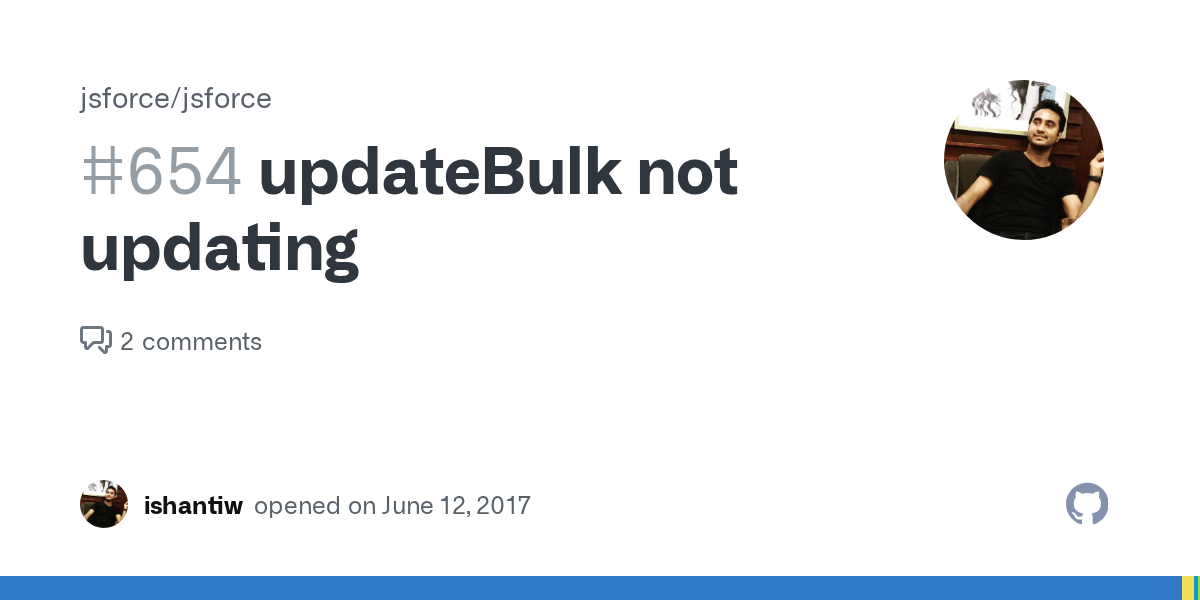 updateBulk not updating · Issue 654 · jsforce/jsforce · GitHub