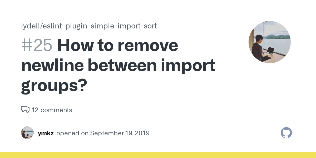 How to remove newline between import groups? · Issue 25 · lydell
