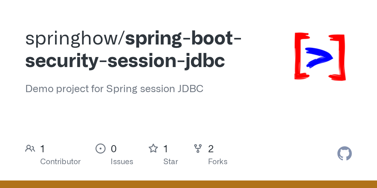 GitHub springhow/springbootsecuritysessionjdbc Demo project for