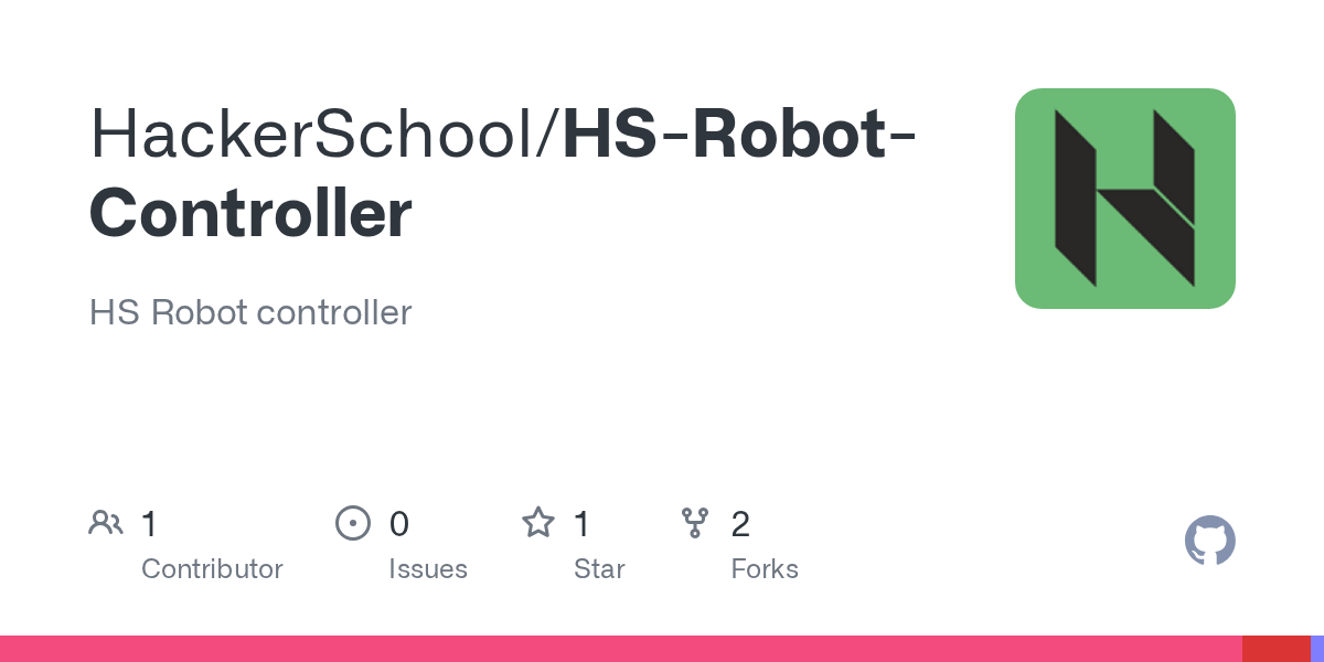 GitHub HackerSchool/HSRobotController HS Robot controller
