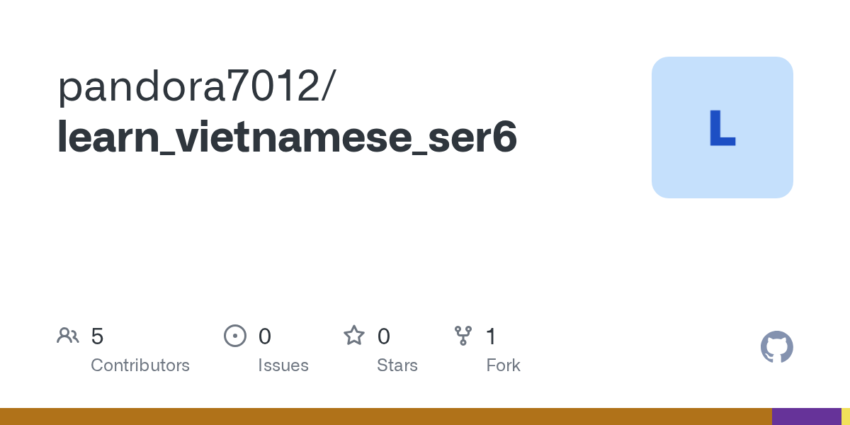 GitHub pandora7012/learn_vietnamese_ser6