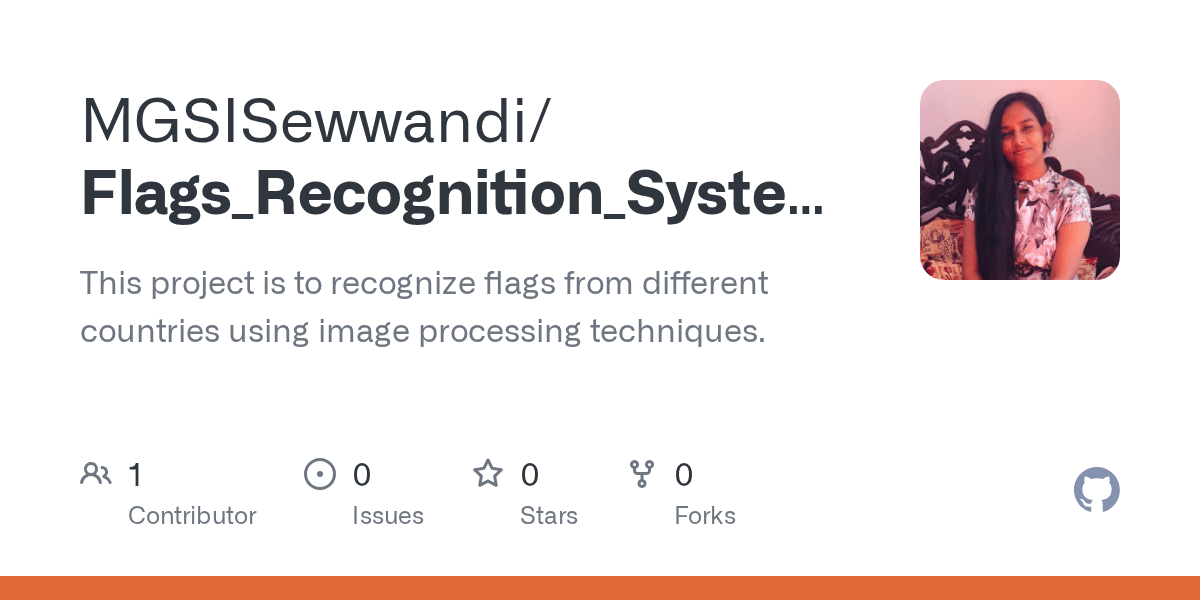 GitHub MGSISewwandi/Flags_Recognition_System_Using_MATLAB This