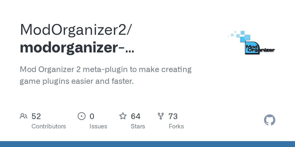 GitHub Mod Organizer 2 meta