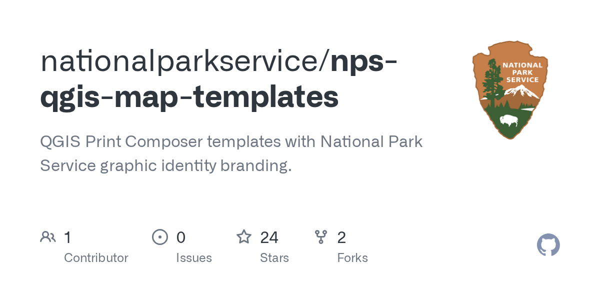 GitHub nationalparkservice/npsqgismaptemplates QGIS Print