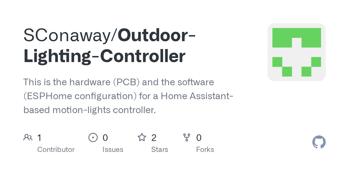 GitHub SConaway/OutdoorLightingController This is the hardware