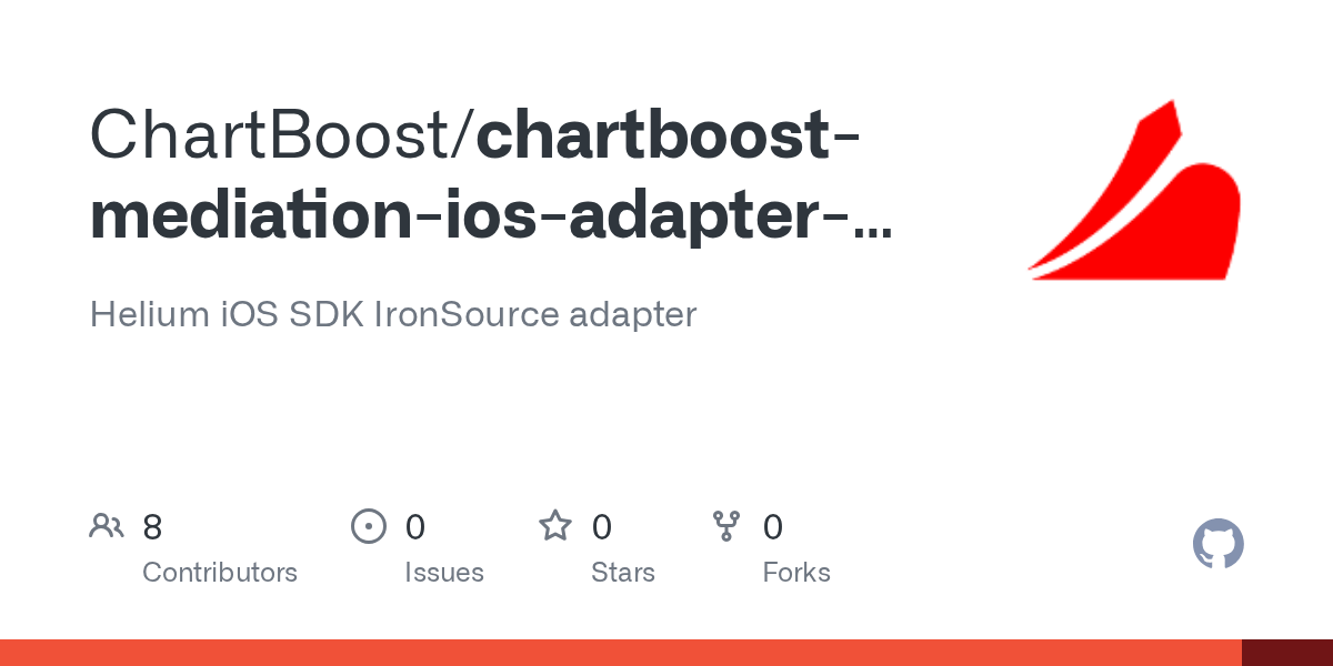 GitHub ChartBoost/chartboostmediationiosadapterironsource Helium