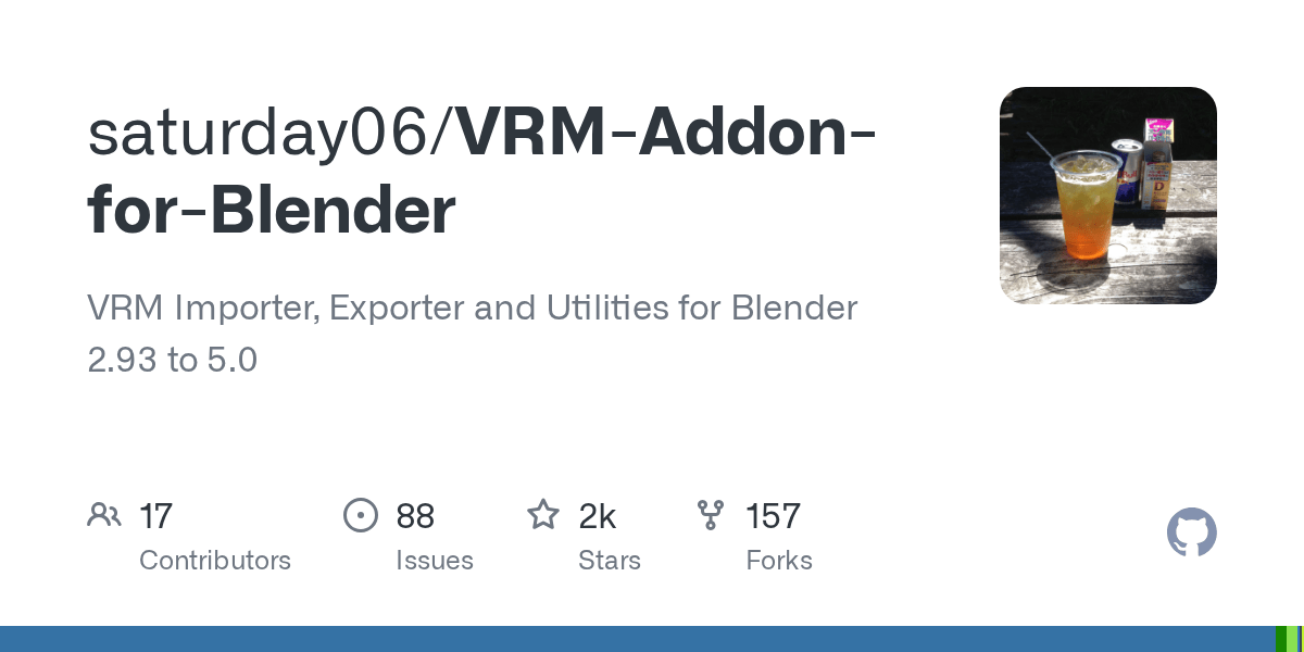 Actions · saturday06/VRM_Addon_for_Blender · GitHub