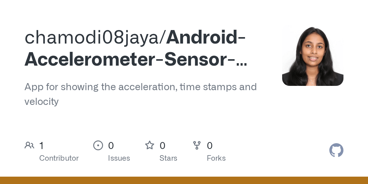 GitHub chamodi08jaya/AndroidAccelerometerSensorandPersistance