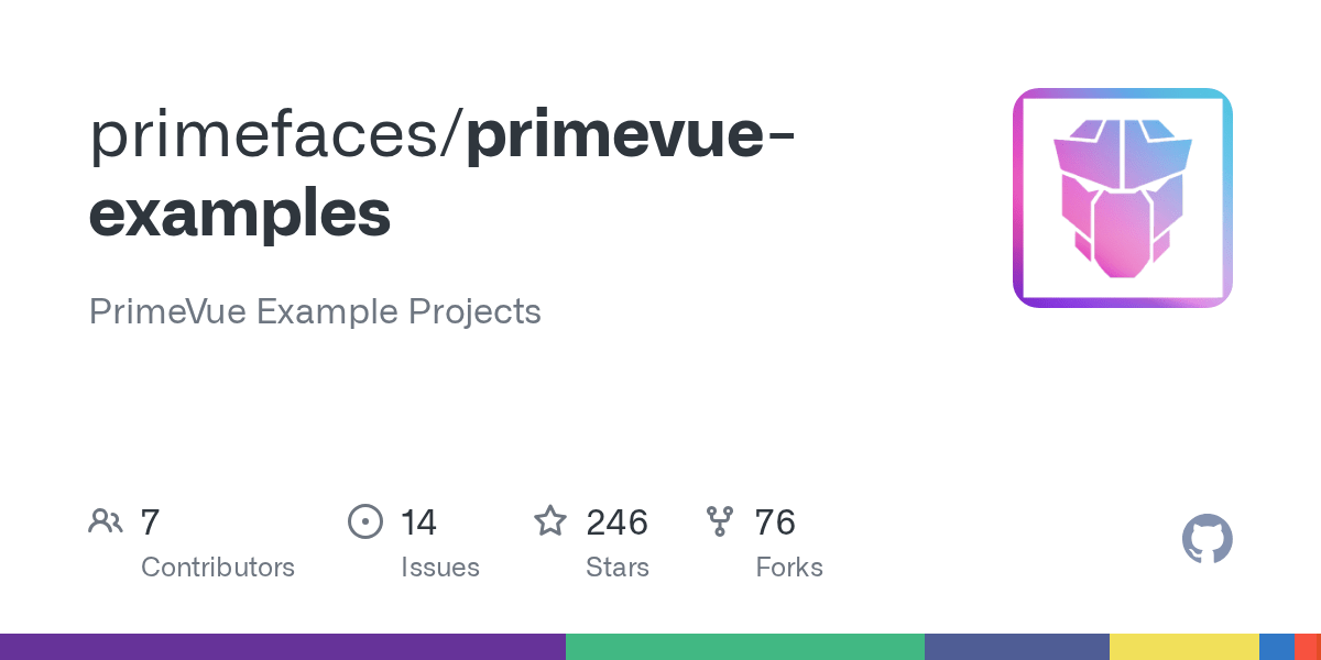 primevueexamples/README.md at main · primefaces/primevueexamples · GitHub