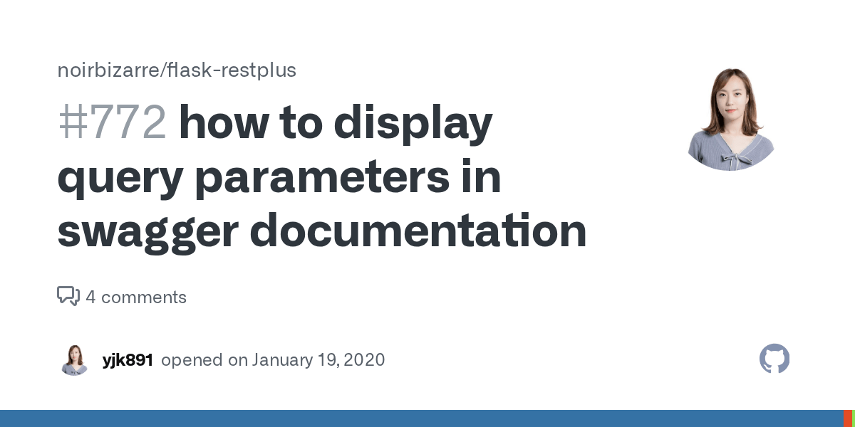 how to display query parameters in swagger documentation · Issue 772