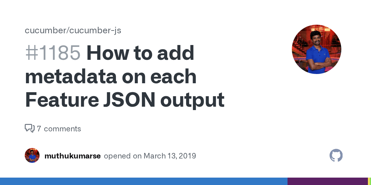 How to add metadata on each Feature JSON output · Issue 1185