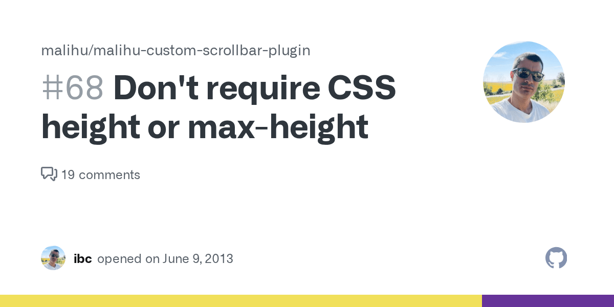 Don't require CSS height or maxheight · Issue 68 · malihu/malihu