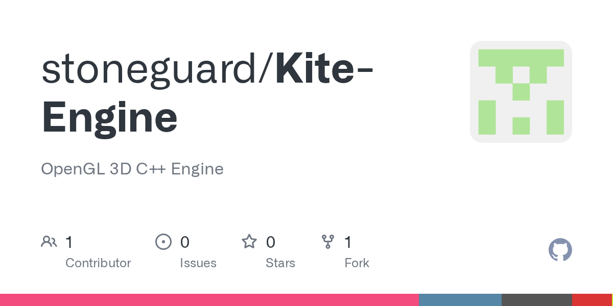 GitHub stoneguard/KiteEngine OpenGL 3D C++ Engine