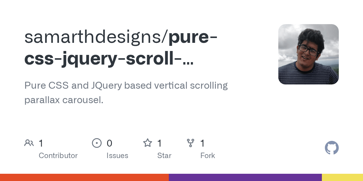 GitHub samarthdesigns/purecssjqueryscrollverticalcarousel