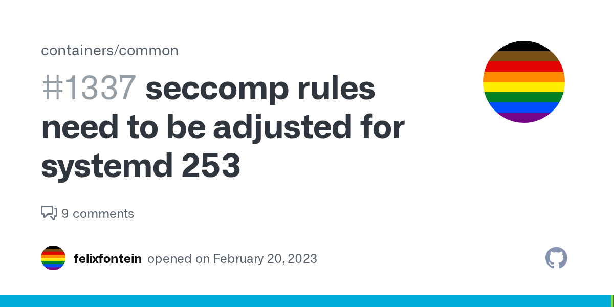 rules need to be adjusted for systemd 253 · Issue 1337