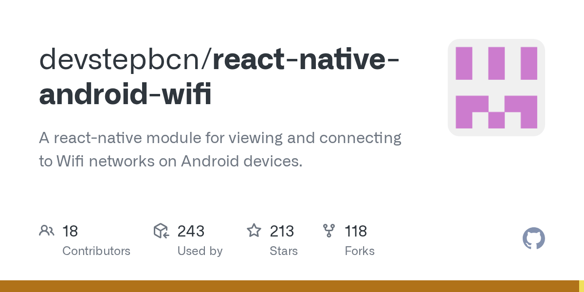 GitHub devstepbcn/reactnativeandroidwifi A react