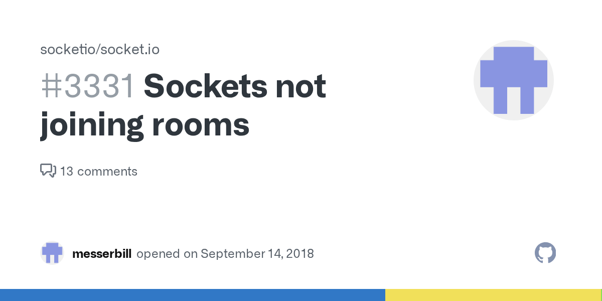 Sockets not joining rooms · Issue 3331 · socketio/socket.io · GitHub