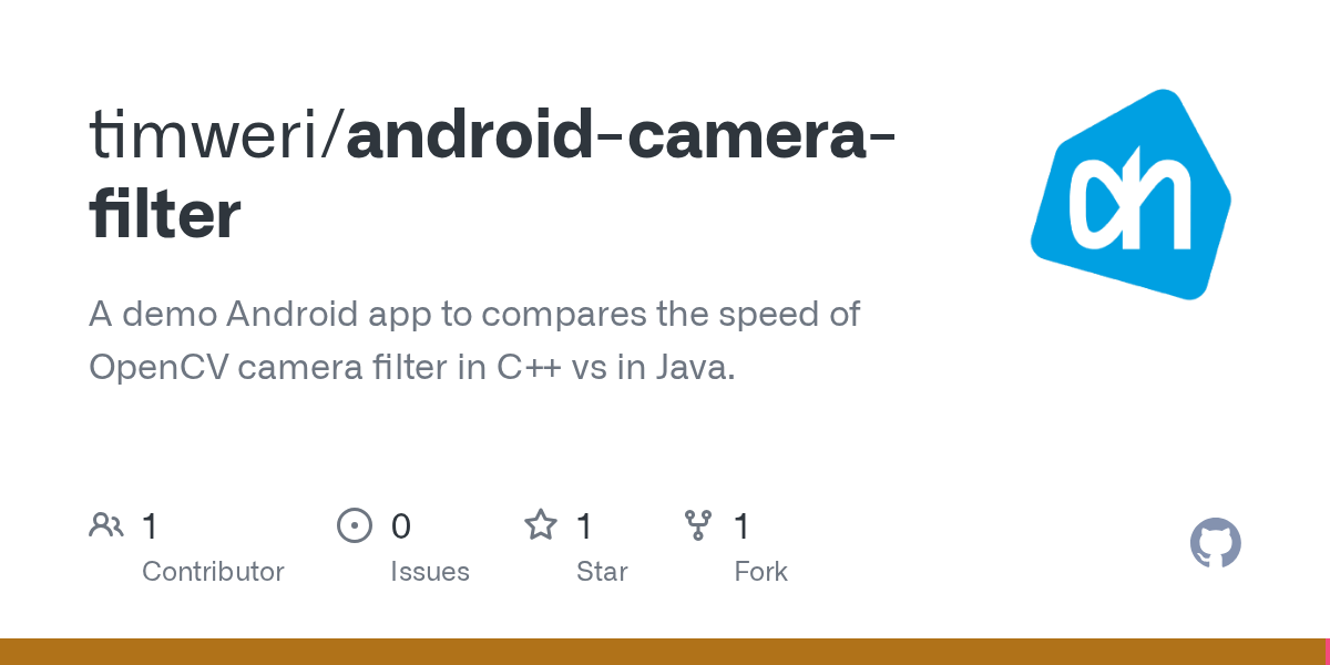 GitHub timweri/androidcamerafilter A demo Android app to compares