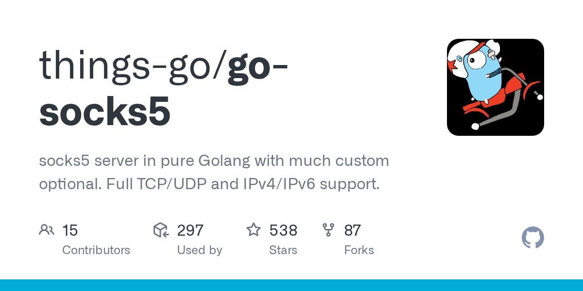 gosocks5/main.go at master · thingsgo/gosocks5 · GitHub
