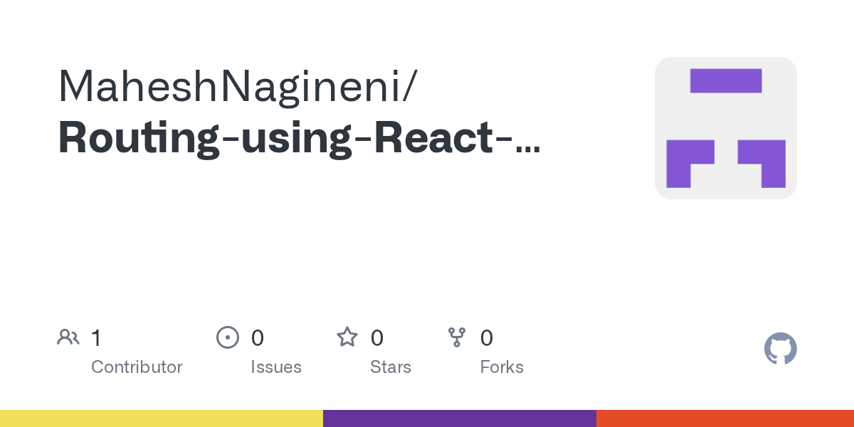 GitHub MaheshNagineni/RoutingusingReactRouterreactjsclassnotes
