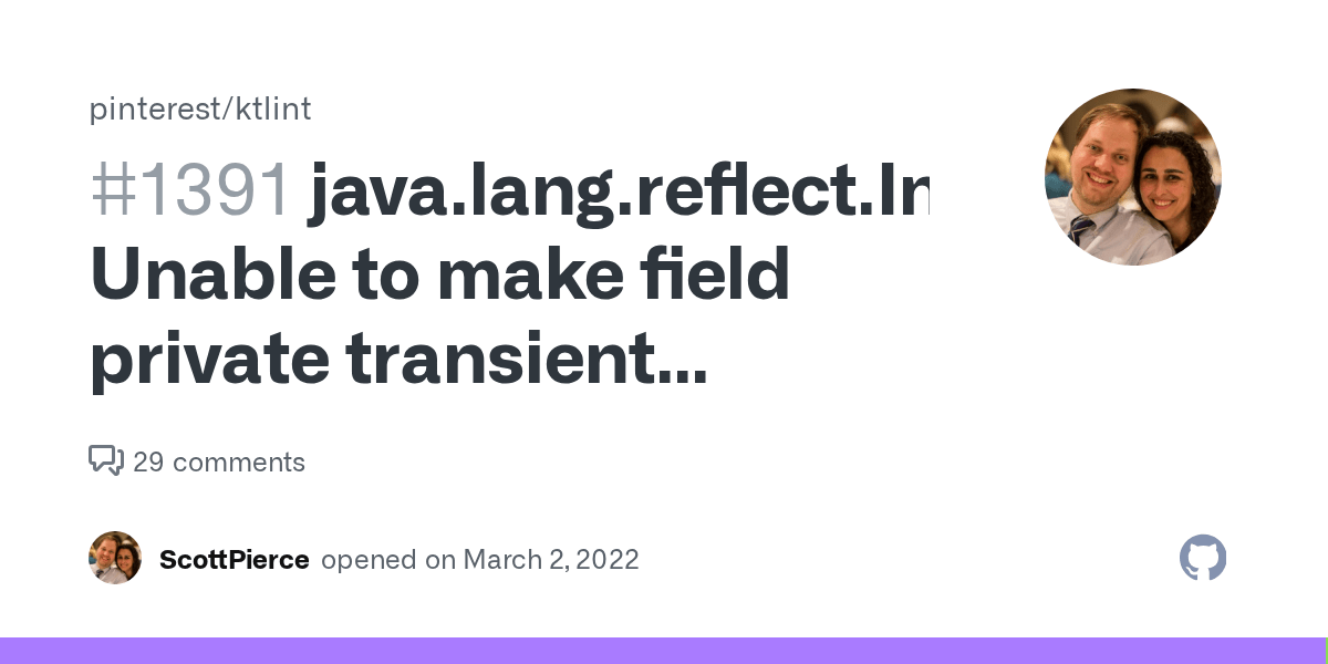 java.lang.reflect.InaccessibleObjectException Unable to make field